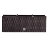 Prosperplast Rato Case Planter 51.4x19.2x18.6cm - Umber Brown